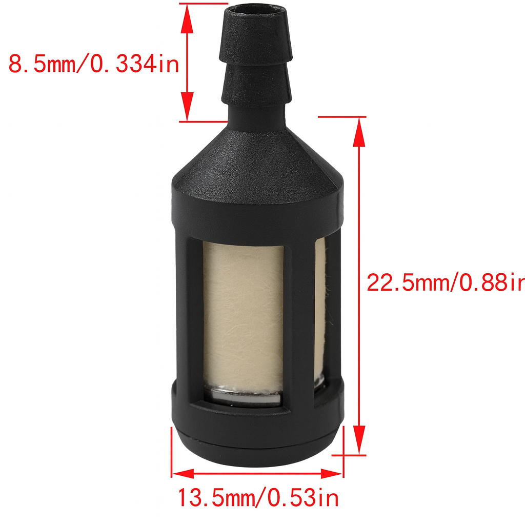 Filtro de gasolina trimmer homelite Filtro de gasolina trimmer homelite